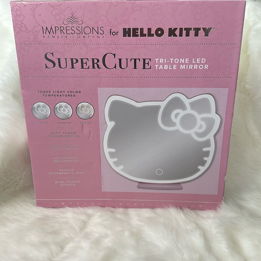 Hello kitty table mirror “ I accept bundled offers”